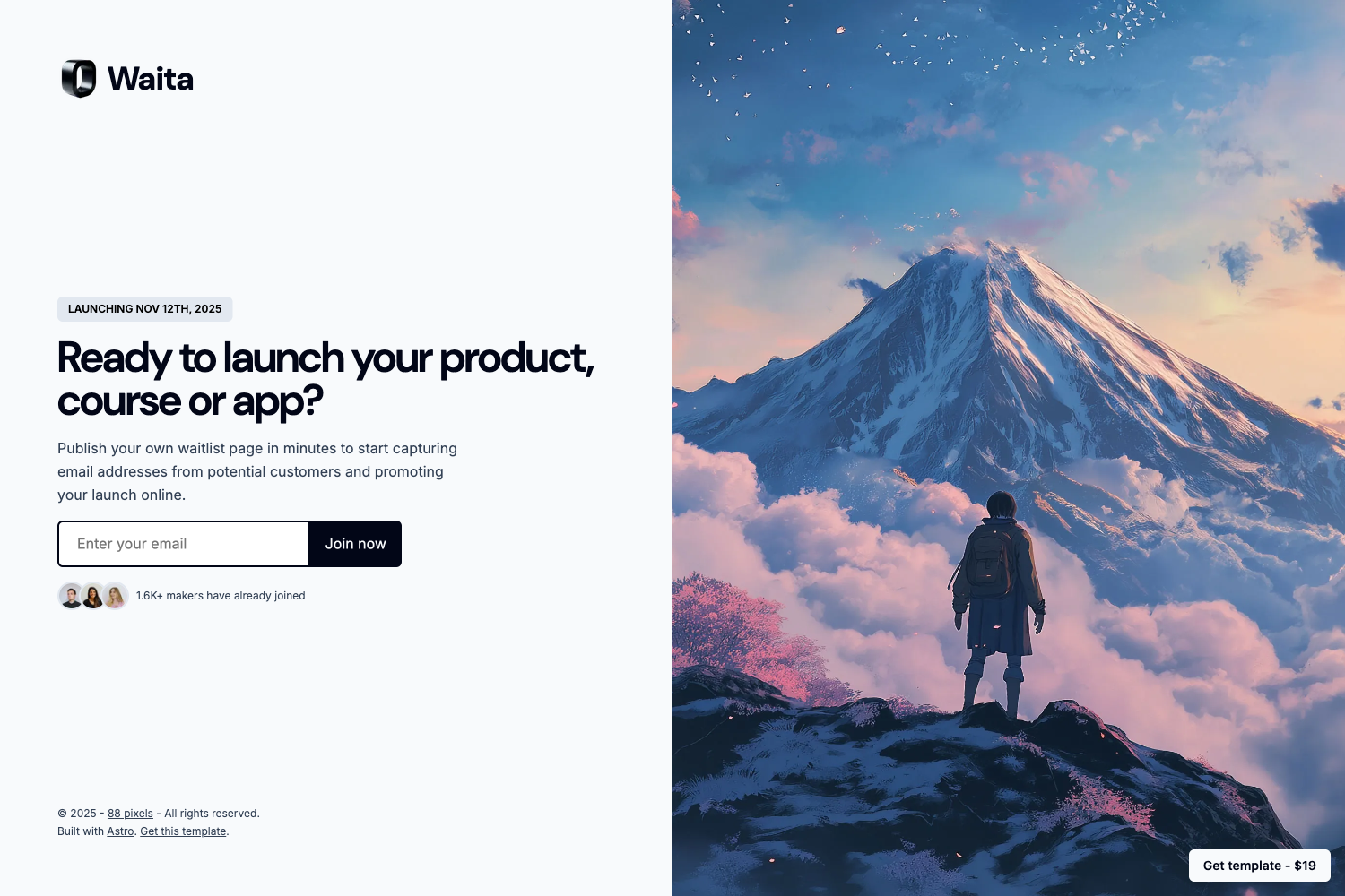 Screenshot of Waita