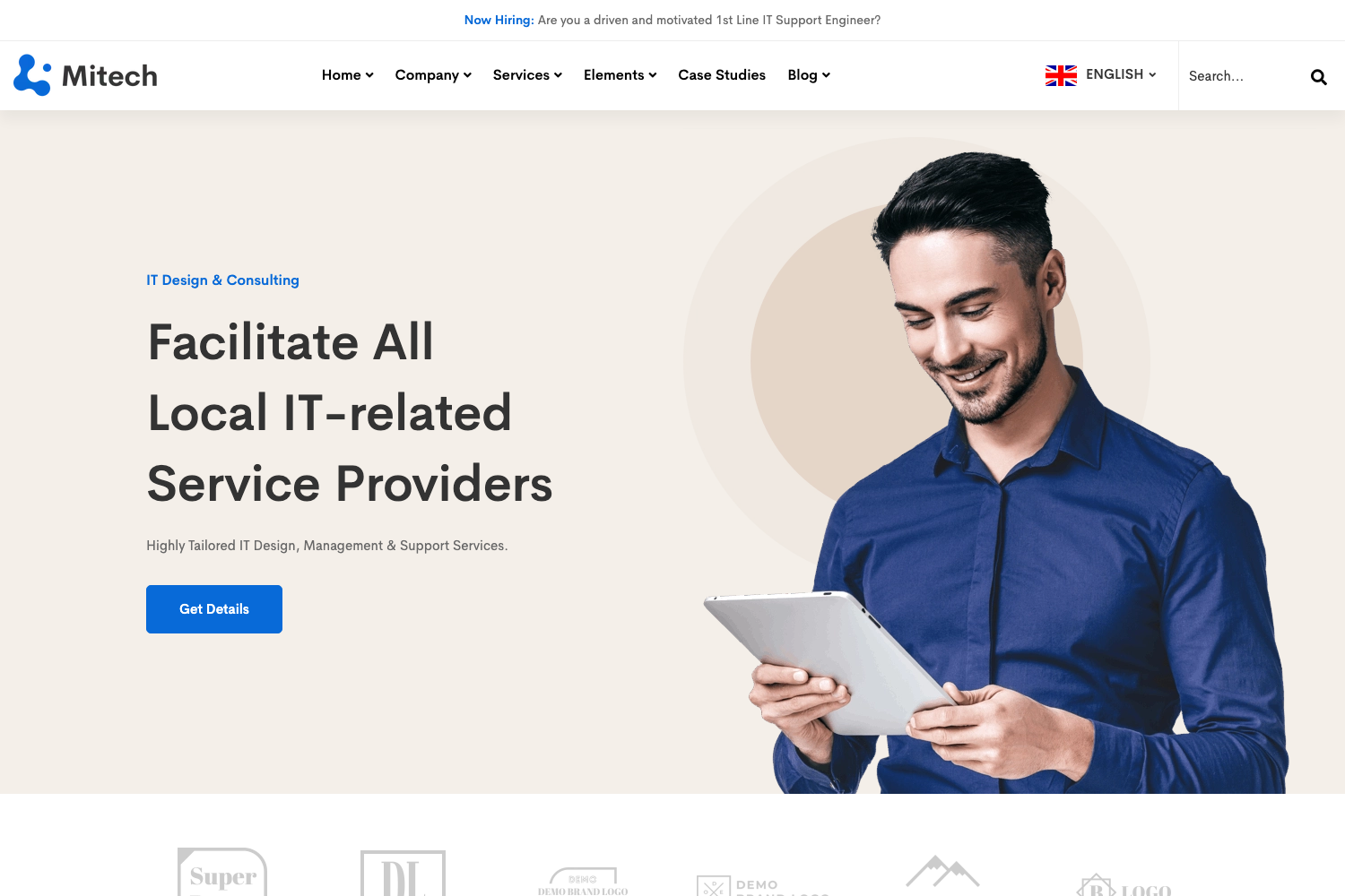 Screenshot of Mitech