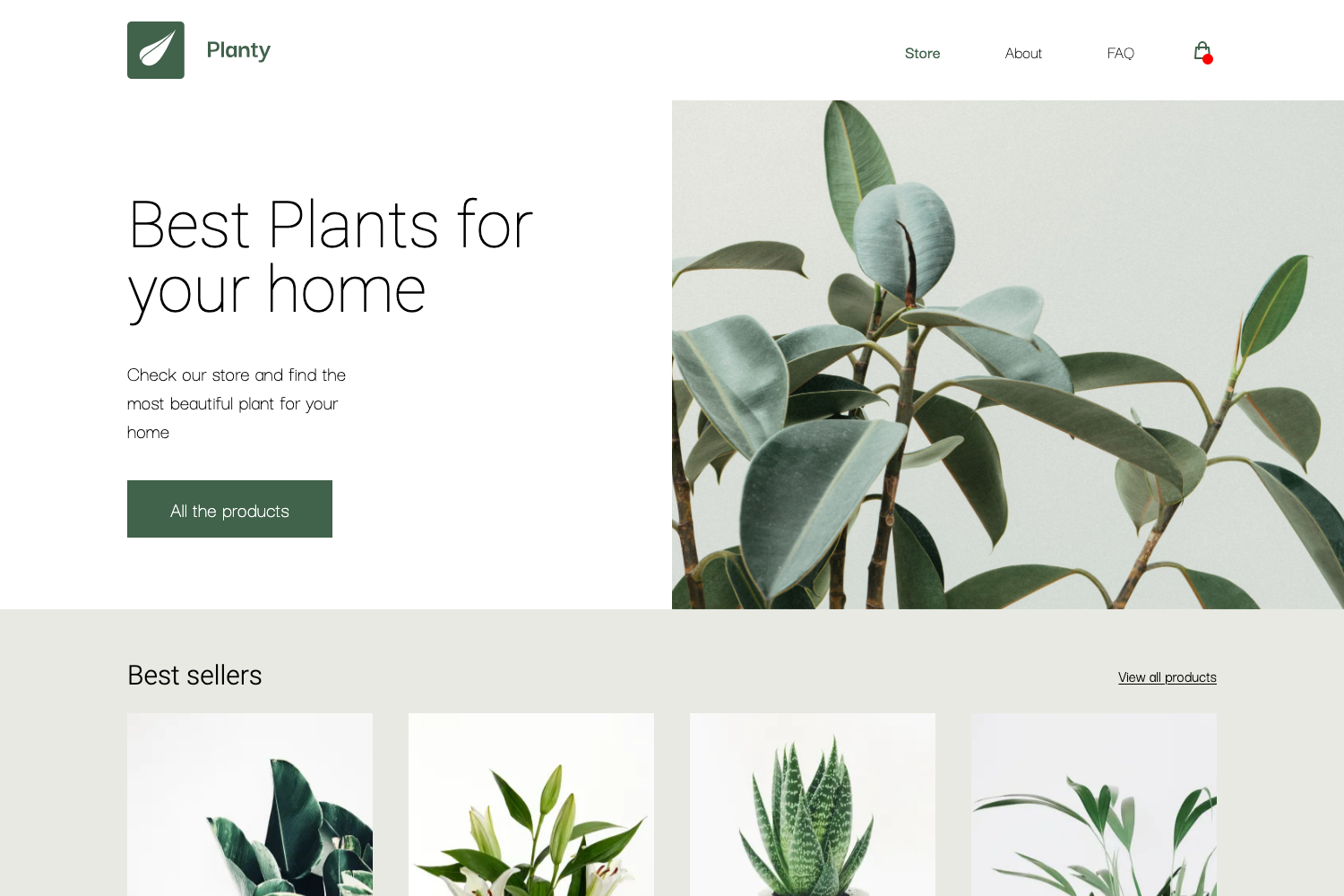 Screenshot of Planty