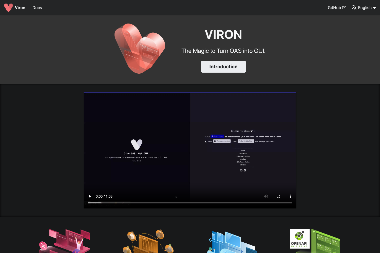 Screenshot of Viron