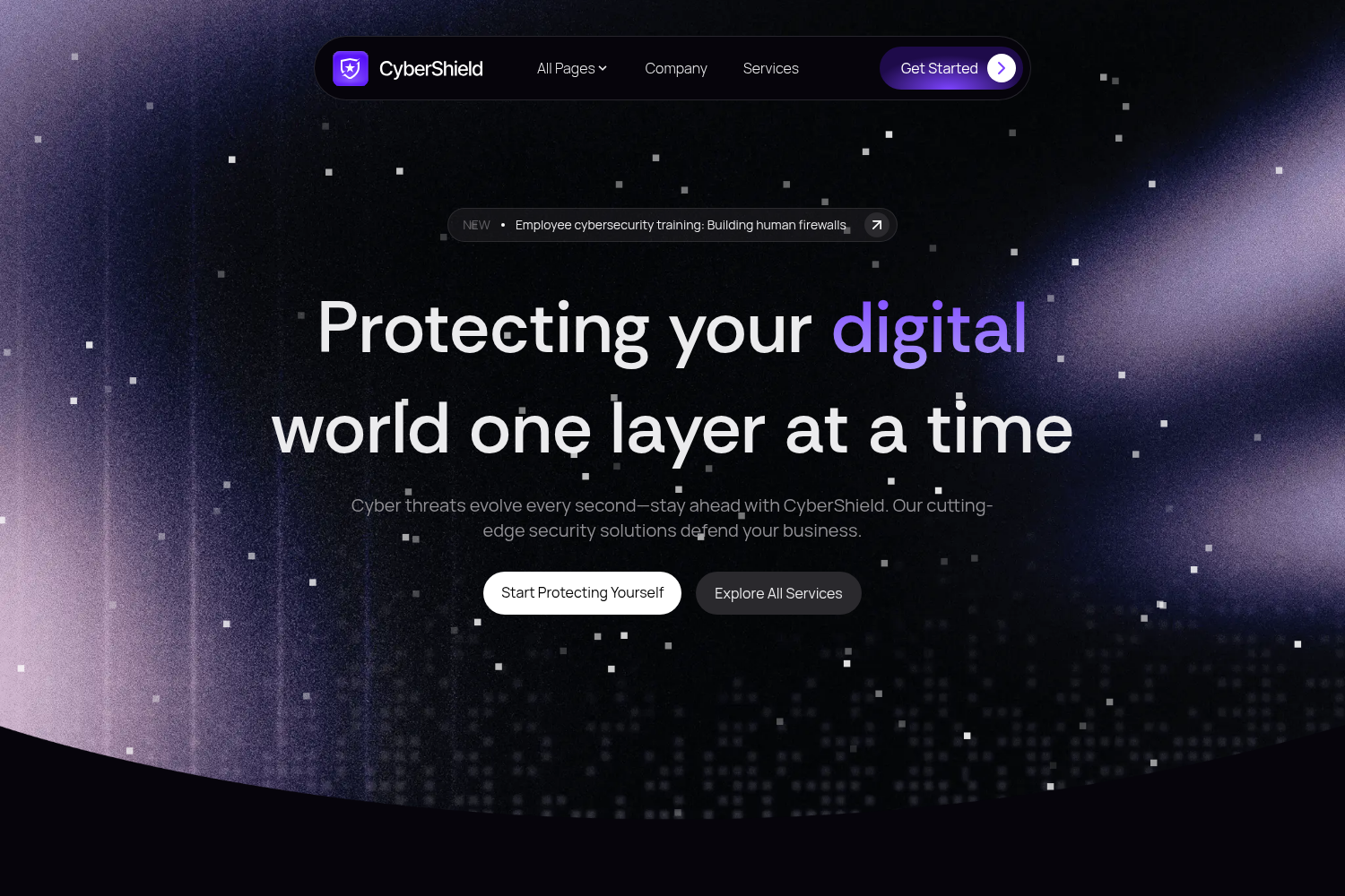 Screenshot of CyberShield