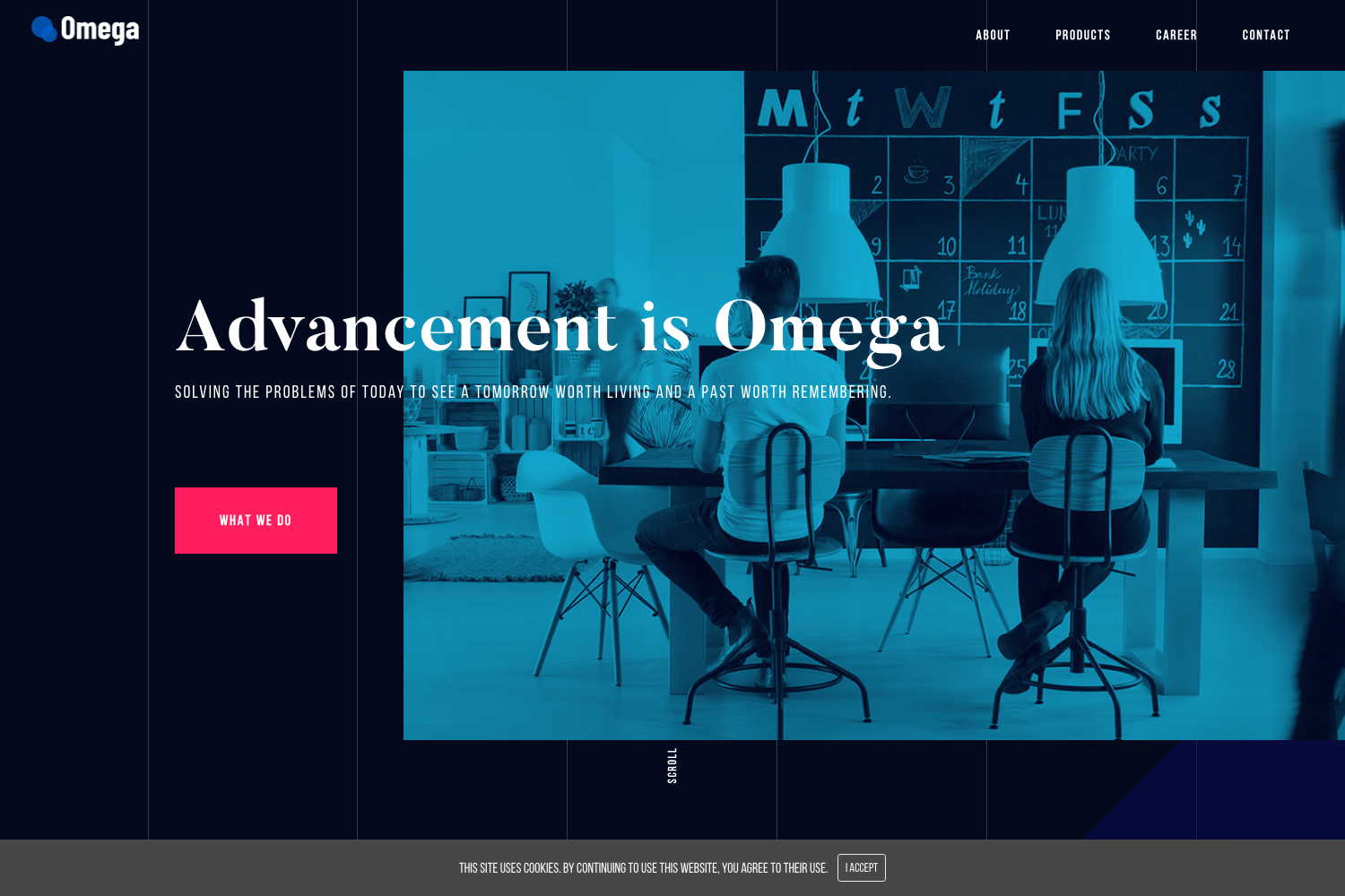 Screenshot of Omega Hugo