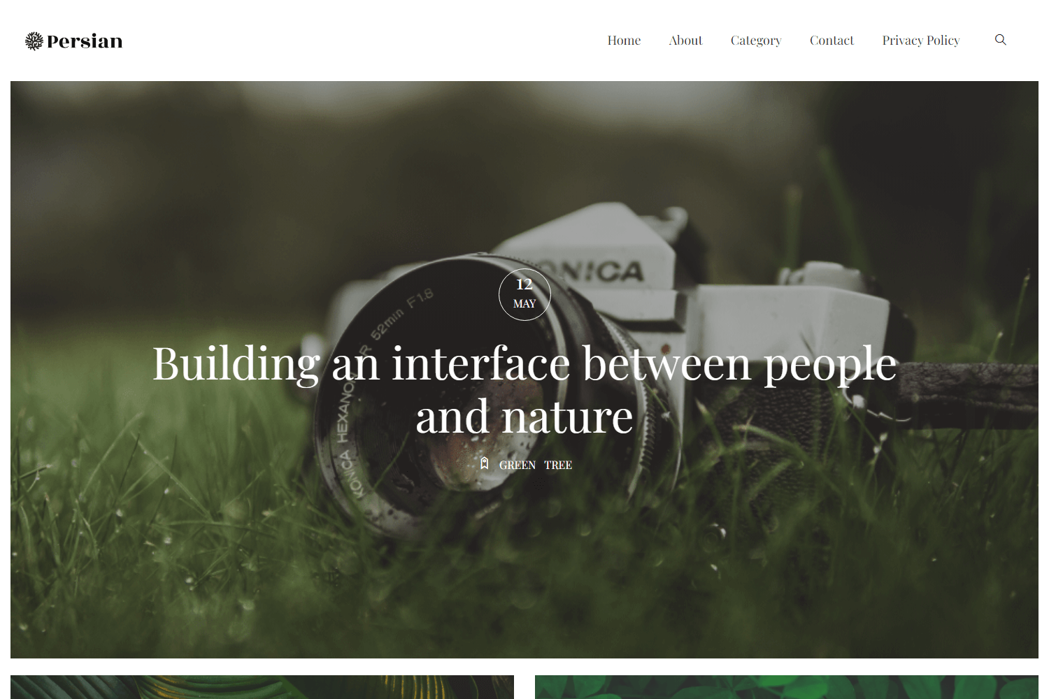 Screenshot of Persian