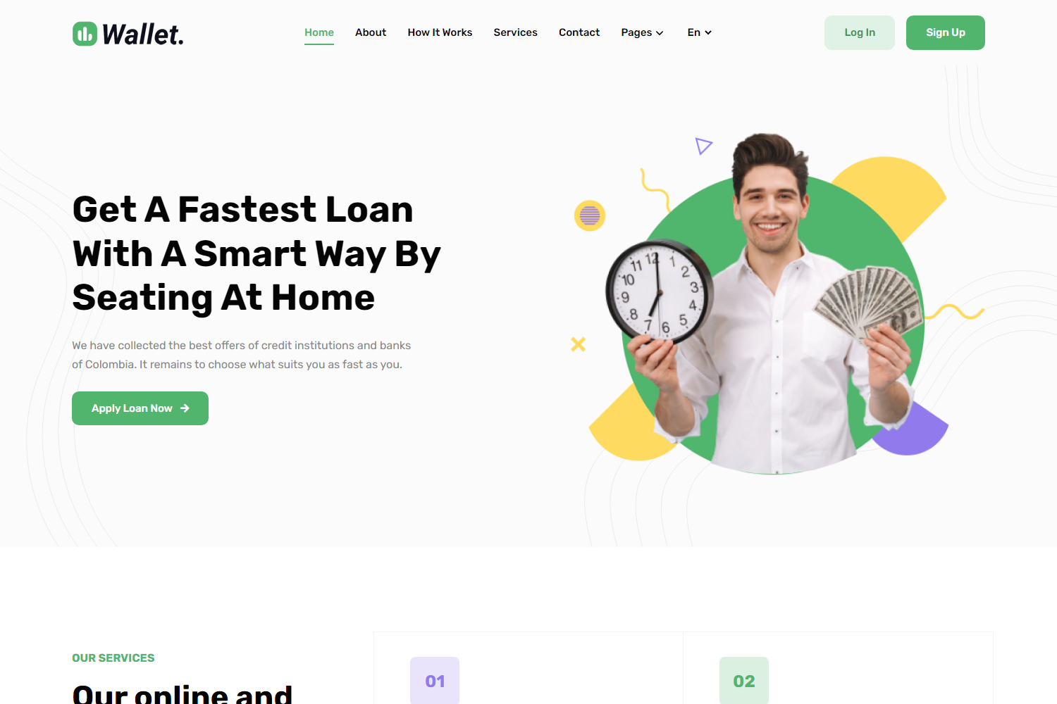 Screenshot of Wallet Hugo