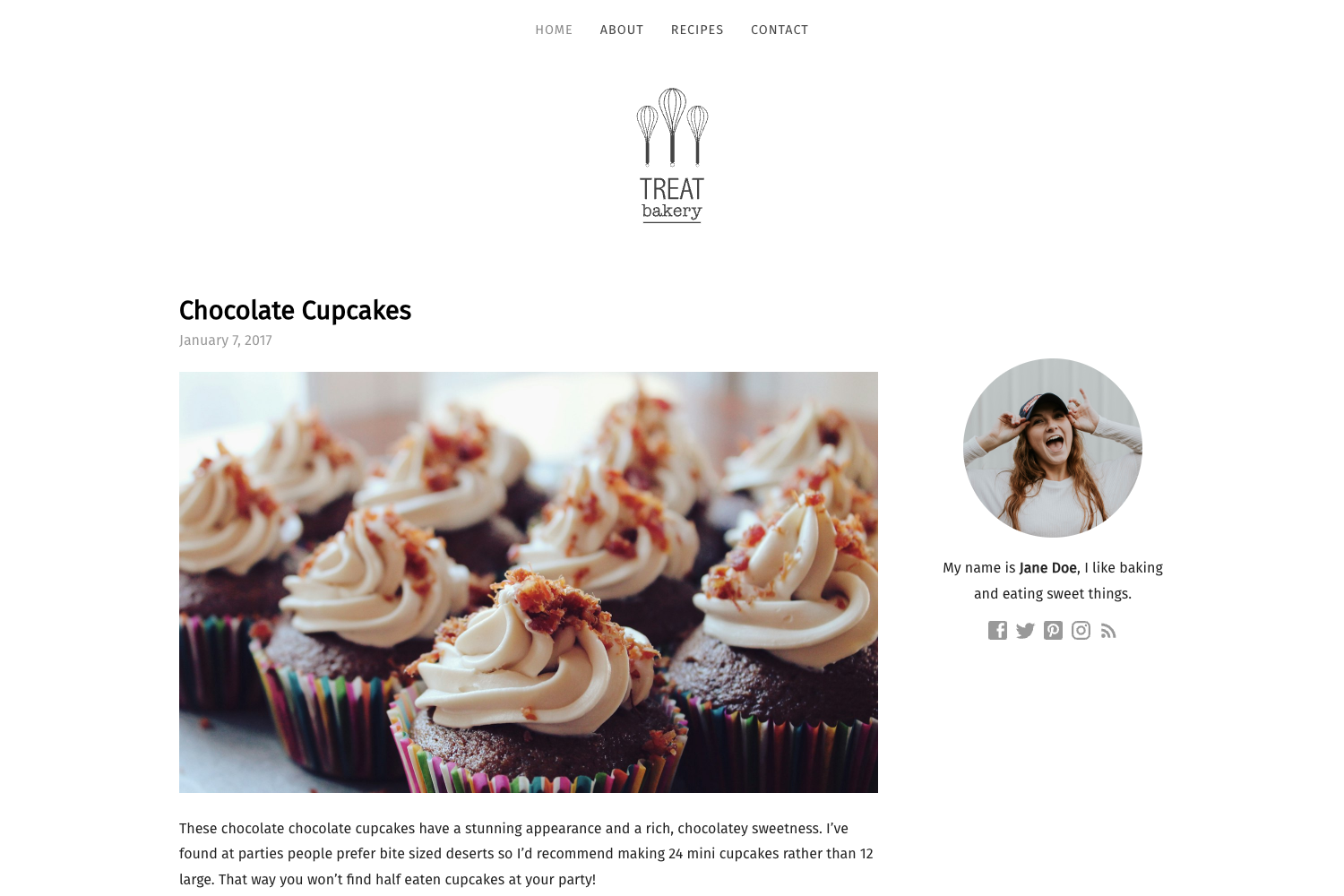 Treat Jekyll Template Treat Jekyll Template