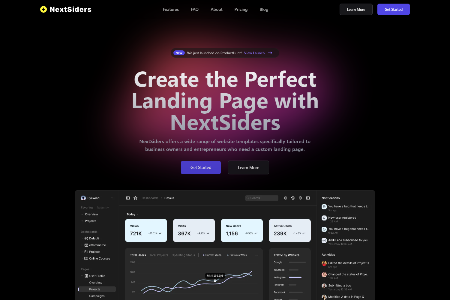 Screenshot of Nextsiders