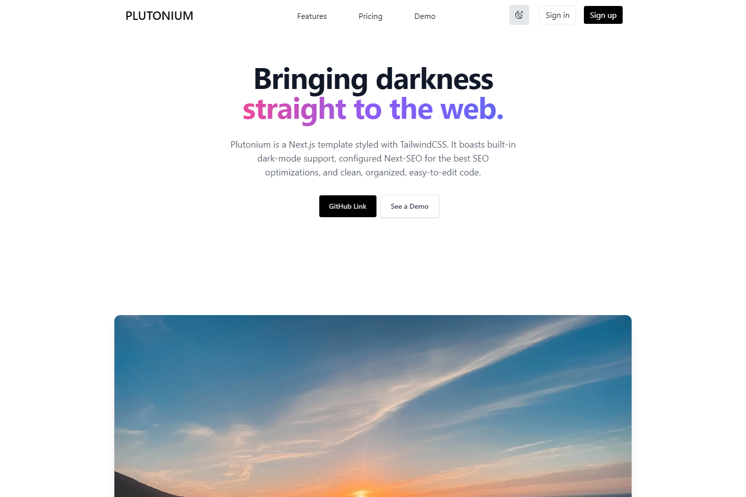 Screenshot of Plutonium