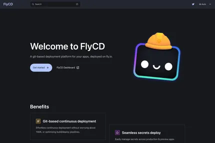 Screenshot of Flycd Docs