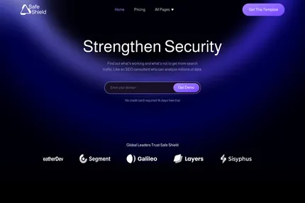 Screenshot of SafeShield Astro
