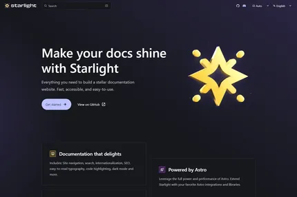 Screenshot of Starlight