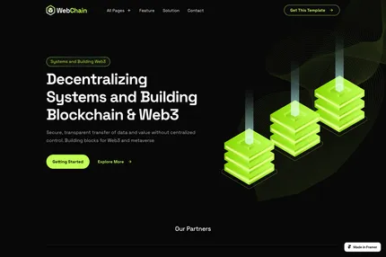 Screenshot of Webchain