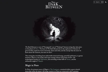 Screenshot of The Dark Between