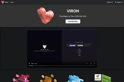 Screenshot of Viron