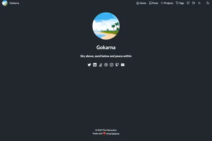 Screenshot of Gokarna