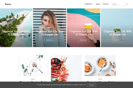 Screenshot of Parsa Hugo