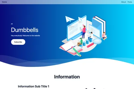 Screenshot of Nextjs Boiler