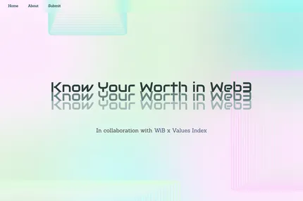 Screenshot of Know Your Worth