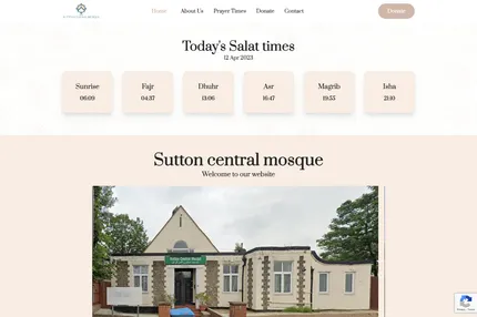 Screenshot of Mosque
