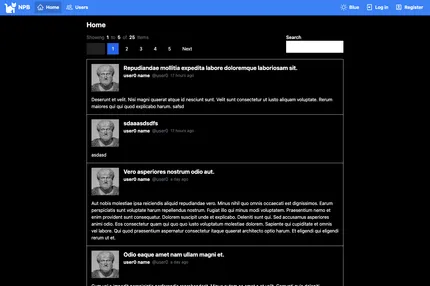 Screenshot of Nextjs Prisma Boilerplate