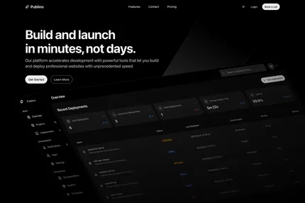 Screenshot of Publino