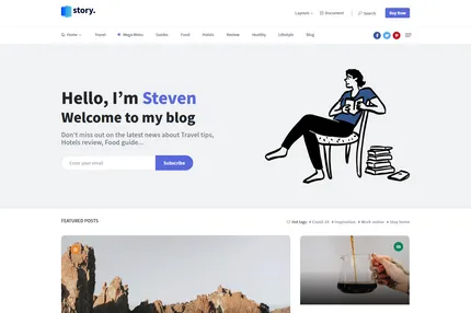 Screenshot of Stories