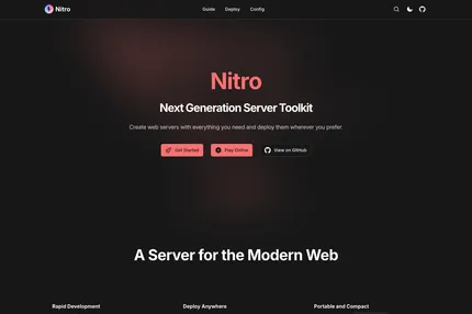 Screenshot of Nitro