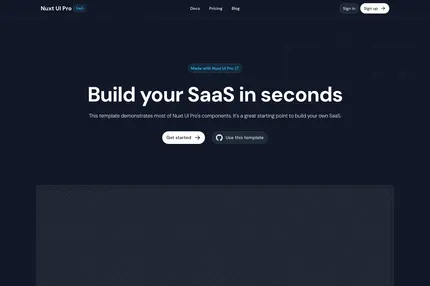 Screenshot of Saas