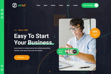 Screenshot of Virtuf